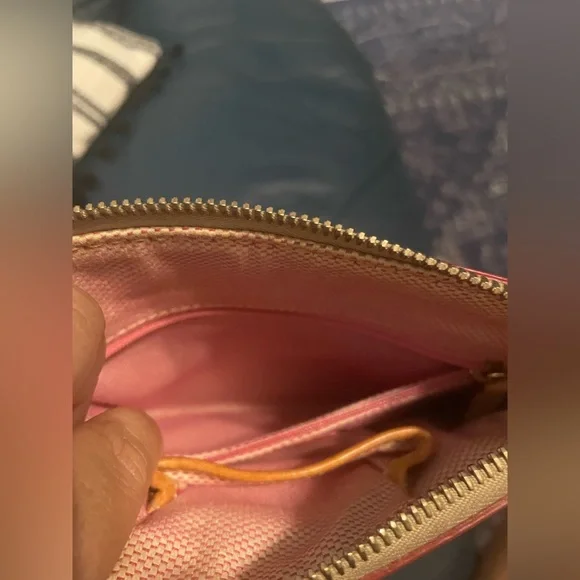 Dooney & Bourke Brown and Gray Vintage Crossbody Bag Purse - Picture 8 of 12